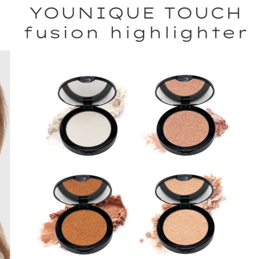 Younique touch fusion highlighter- blushing